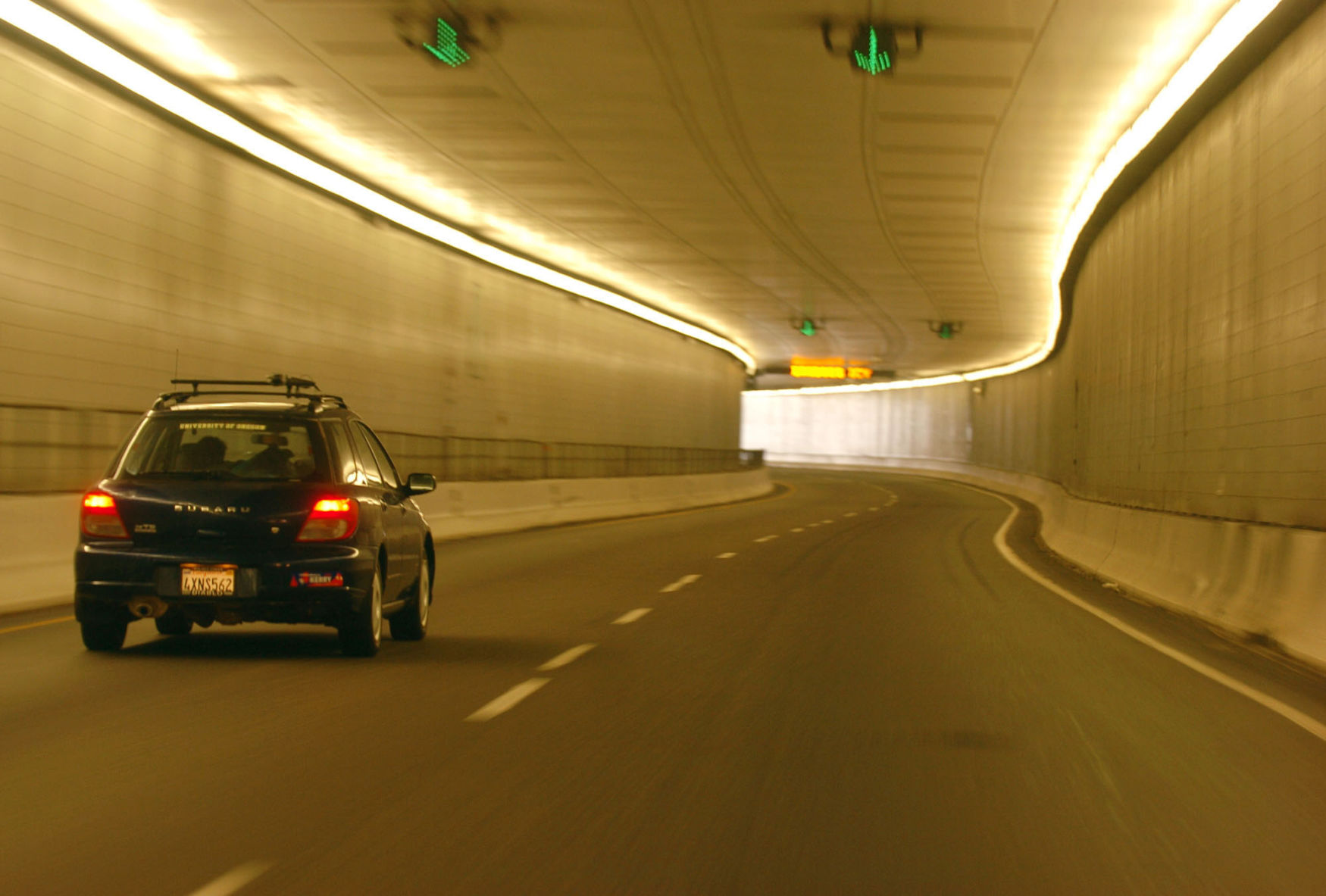 The Eisenhower Tunnel is the highest auto tunnel in the world